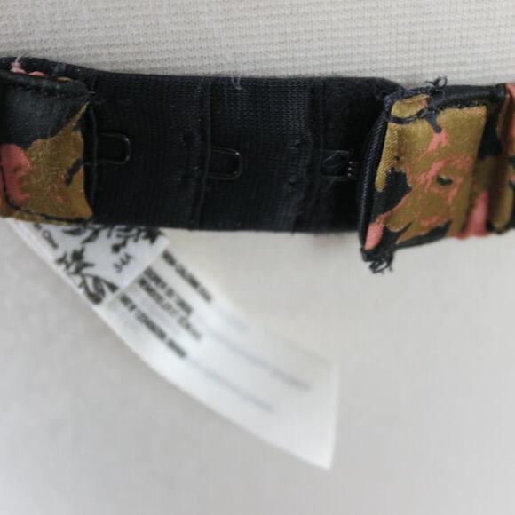 Intimately Women's Teens Bra Animal Print Raw Edge Eyelash Lace 34 A - Picture 7 of 12